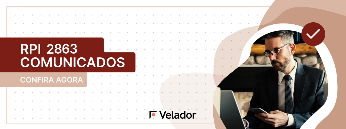 Revista da Propriedade Industrial (RPI) 2863 – Comunicados INPI